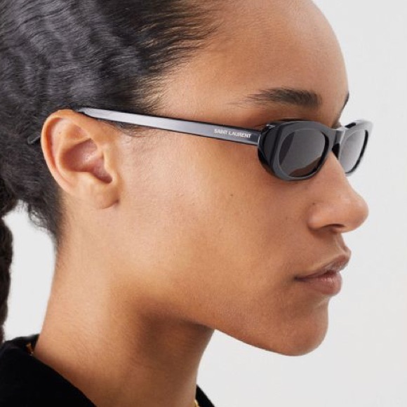 NEW SAINT LAURENT SL557 SHADE 001 BLACK SUNGLASSES SAINT LAURENT SHADE SL 557 main image 9